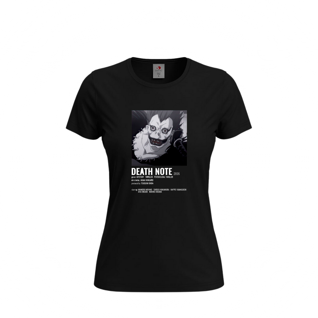 Футболка жіноча Зошит смерті (Death Note)