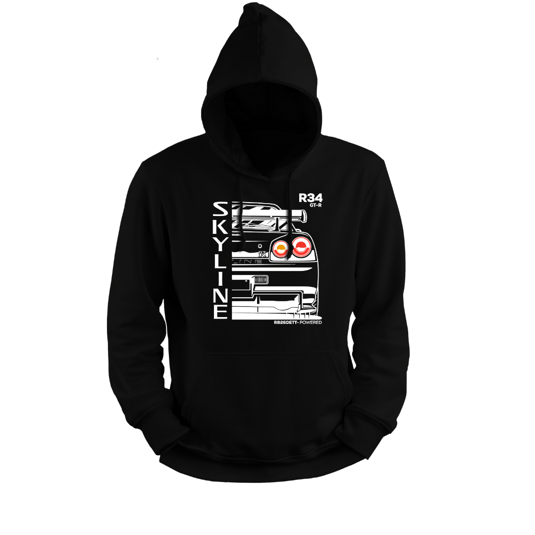 Худі Nissan skyline GTR R34