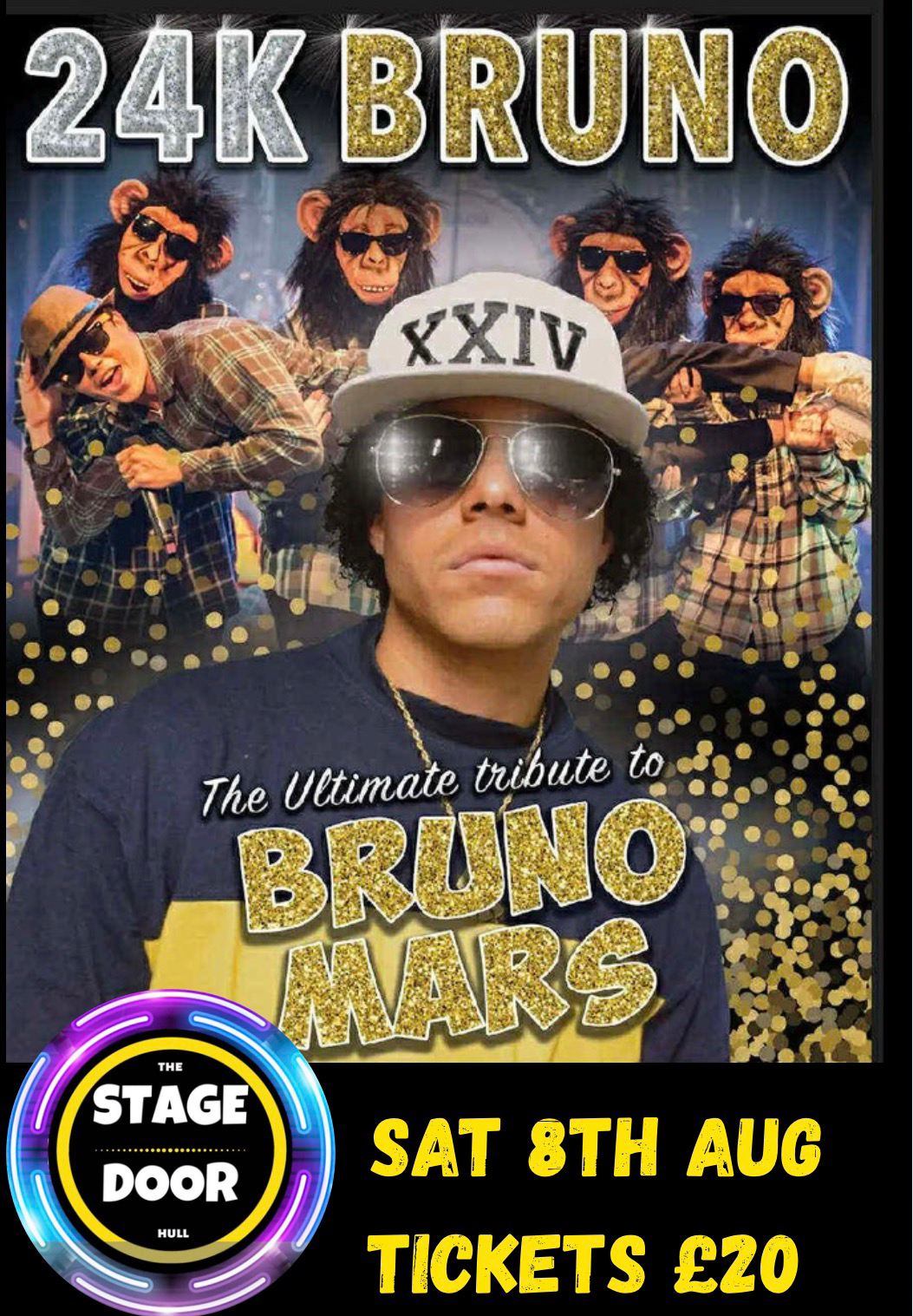 Bruno Mars 24k with a live Band