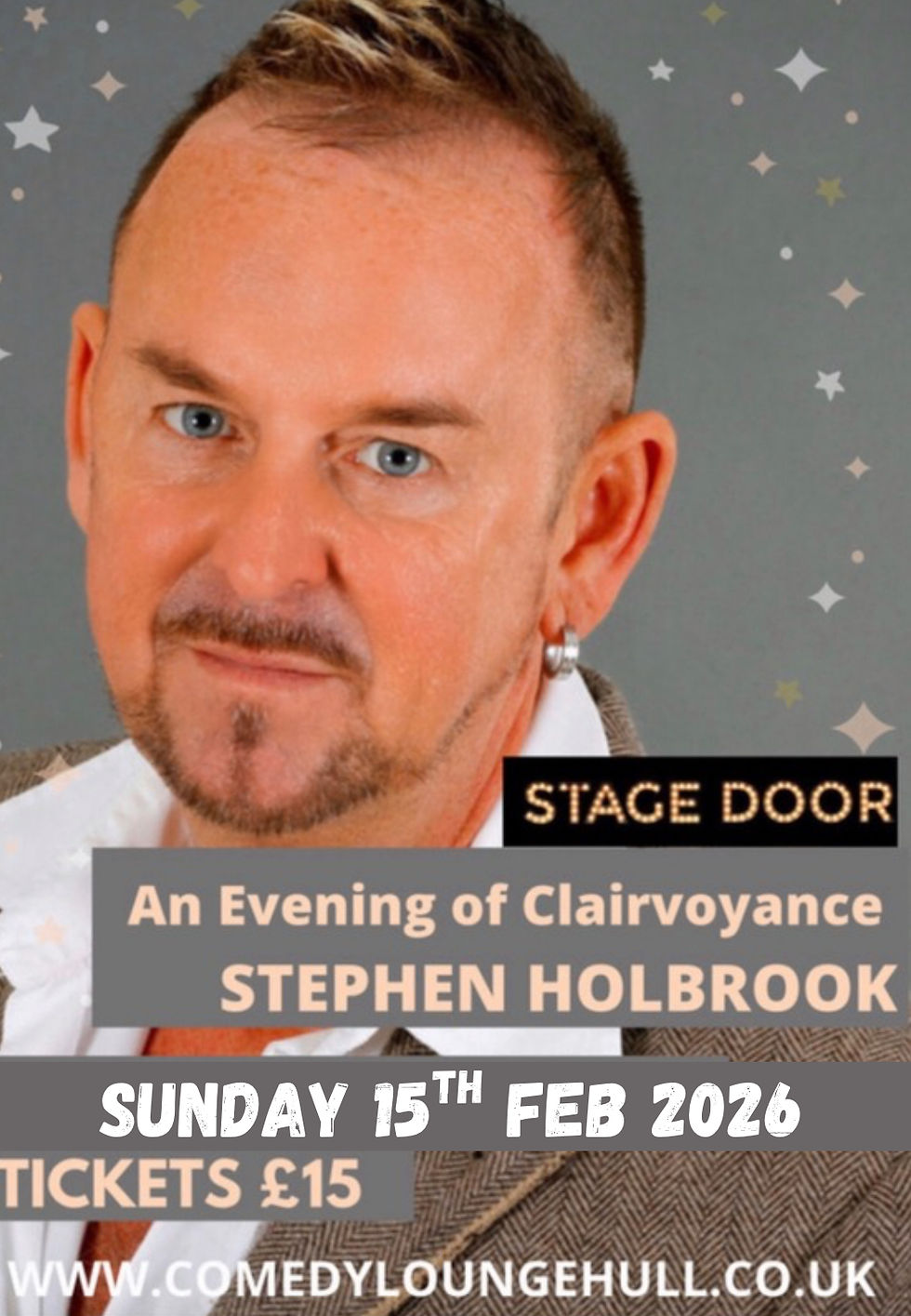 Join us for an evening of Clairvoyance with Steve Holbrook
