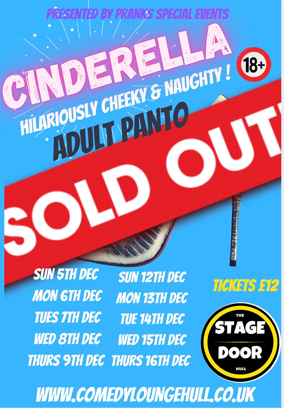 CINDERELLA ADULT PANTO