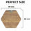 Thumbnail: Wooden Coasters - American Walnut / Set of 4 Coasters
