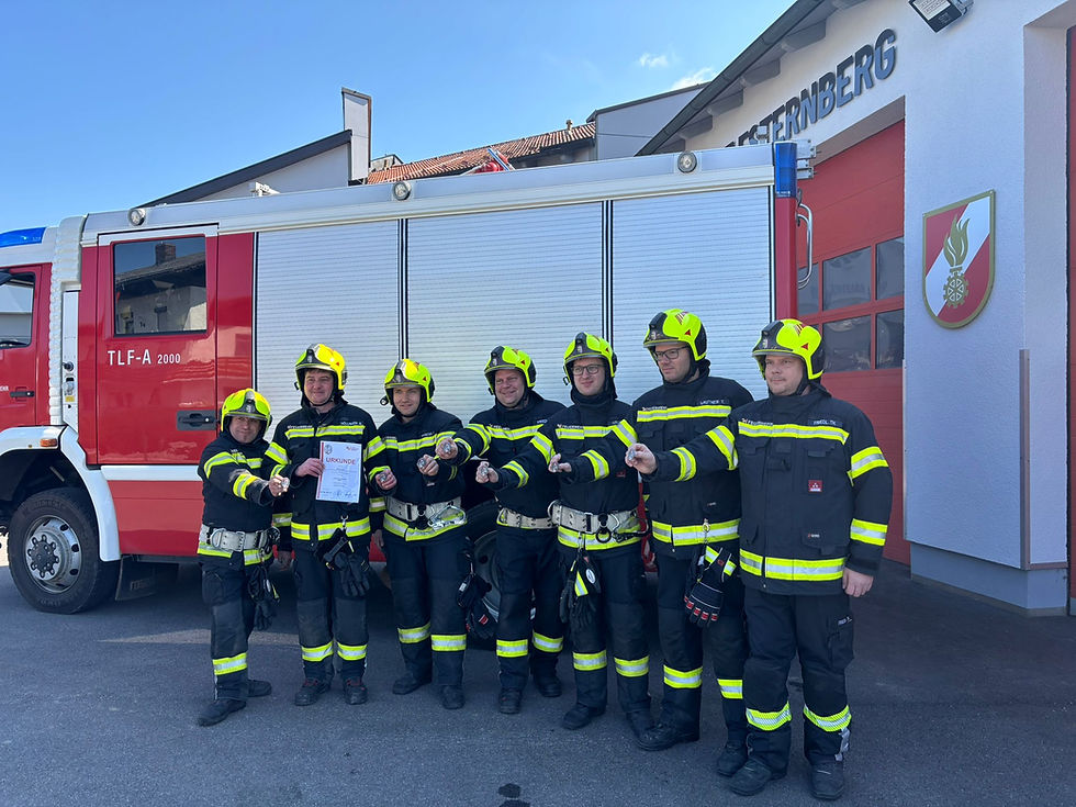 Branddienstleistungsabzeichen in der Stufe Silber