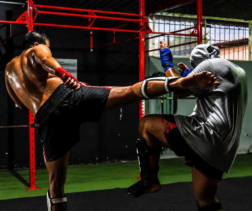 Muay Thai training at Combat 360X