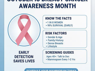 October is Breast Cancer Awareness Month—Early Detection is Key