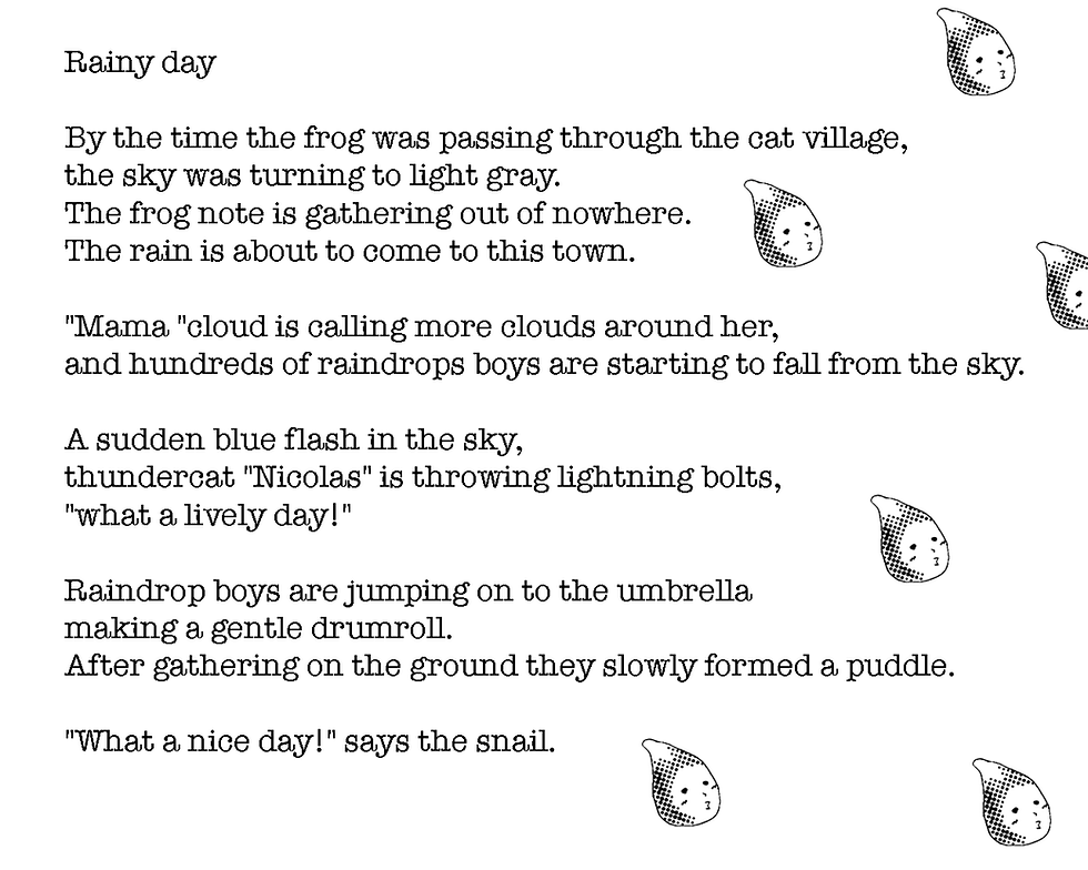 Thumbnail: 雨のあしおと/ Rainy day