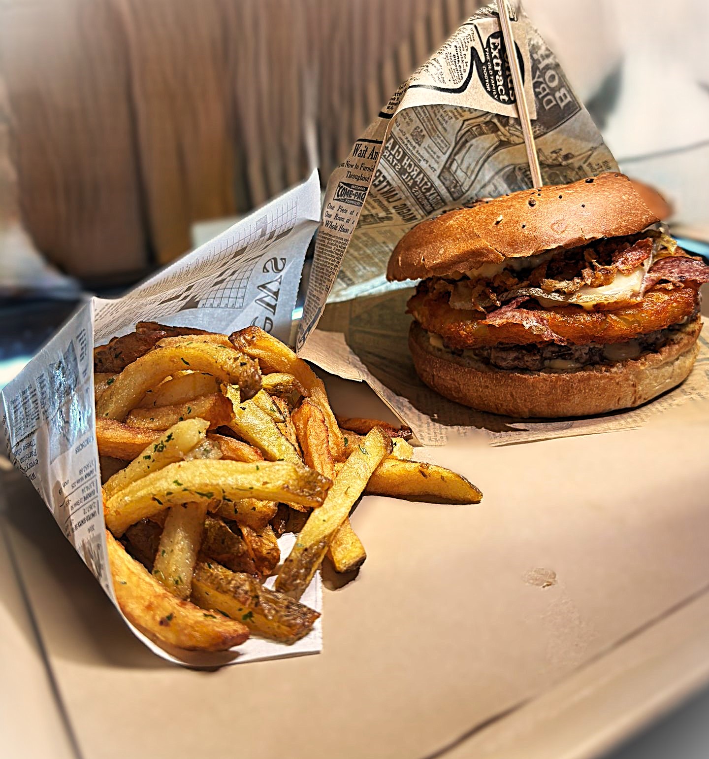 Arranged Food and Objects