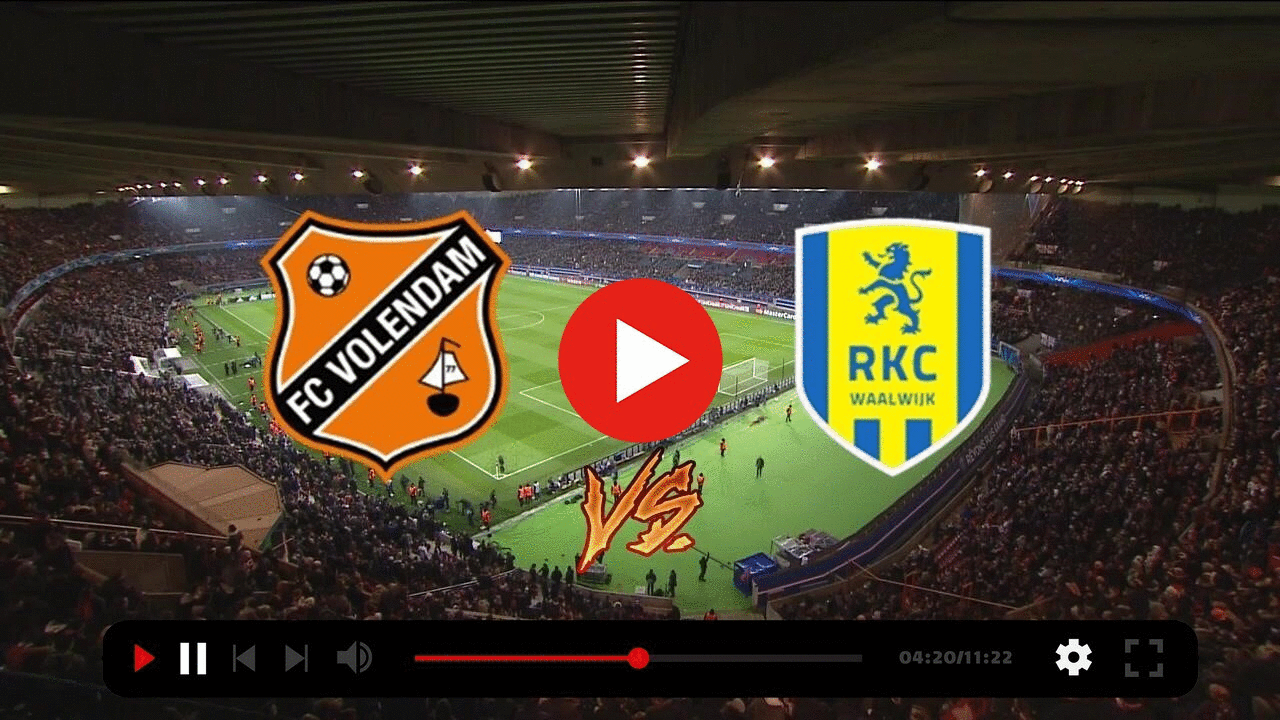 FC Volendam RKC Waalwijk kijken streaming Live Voetbal FC Volendam