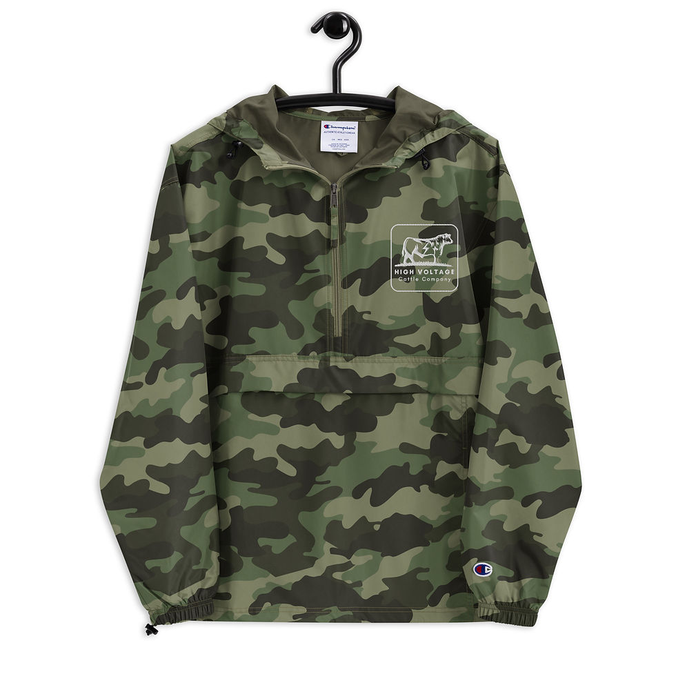 Thumbnail: Ranch Logo Embroidered Champion Packable Jacket