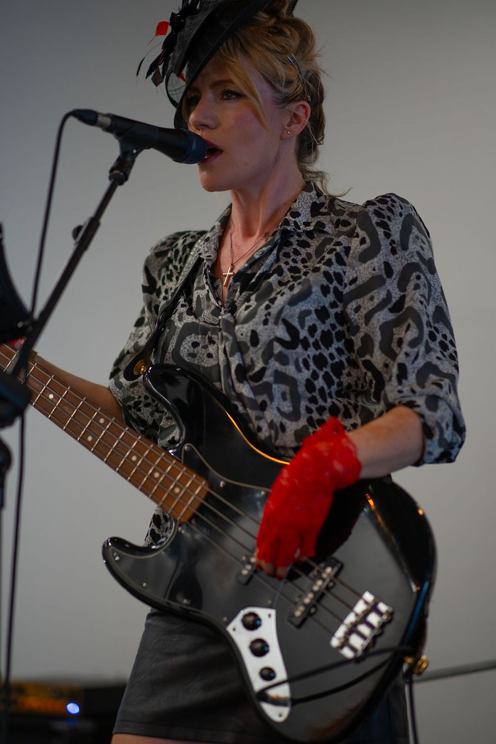 Alice performing