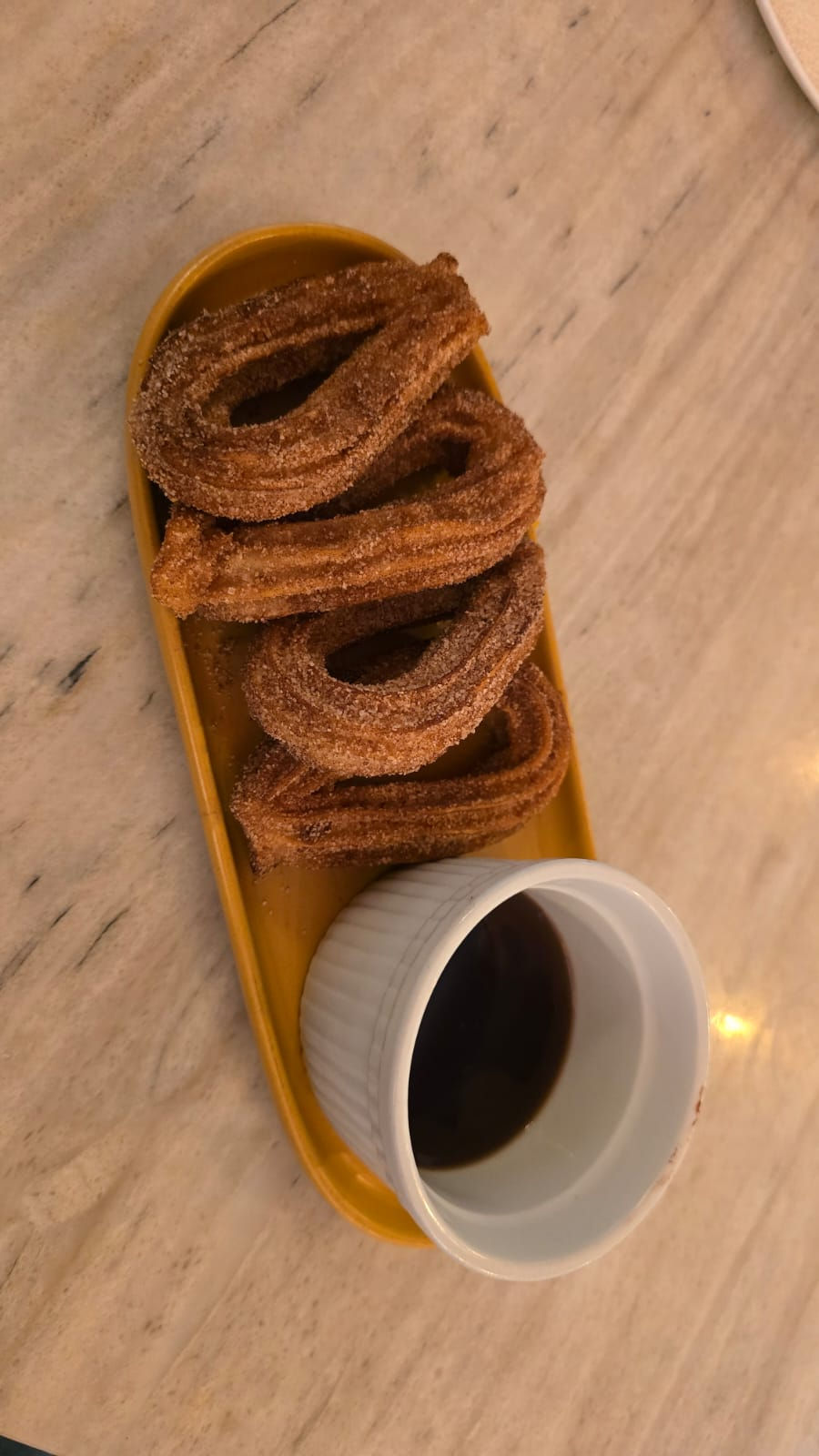Churros with Chocolate Sauce
