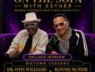 Dr Otis Williams from The Temptations and Ronnie McNeir of The Four Tops