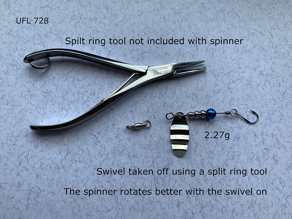 Thumbnail: UFL 729 Nickel or Brass Hammer finish # 2 spinner
