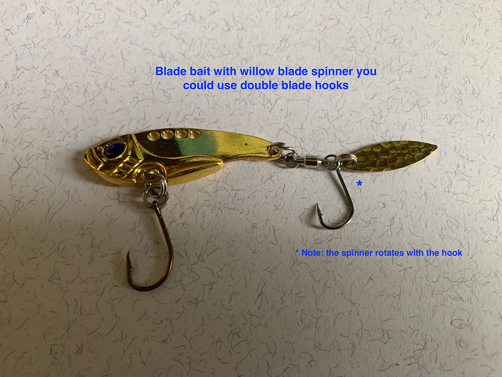Thumbnail: UFL 746 BFS Bladed hook spinner 4.7g weight, length 4cm