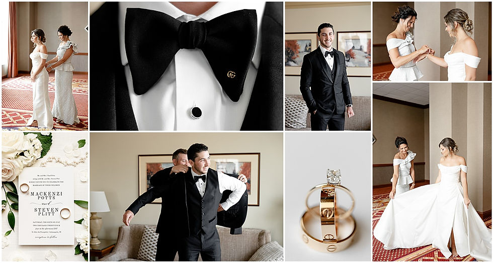 Conrad Hotel Getting ready photos wedding day