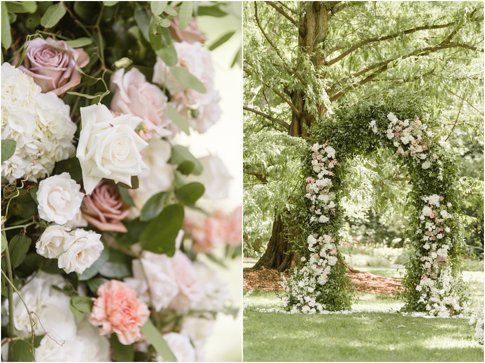 Newfields Indianapolis wedding photos