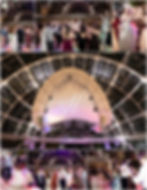 Dance floor photos at Indianapolis Artsgarden wedding reception