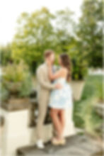 Indianapolis engagement session at Newfields