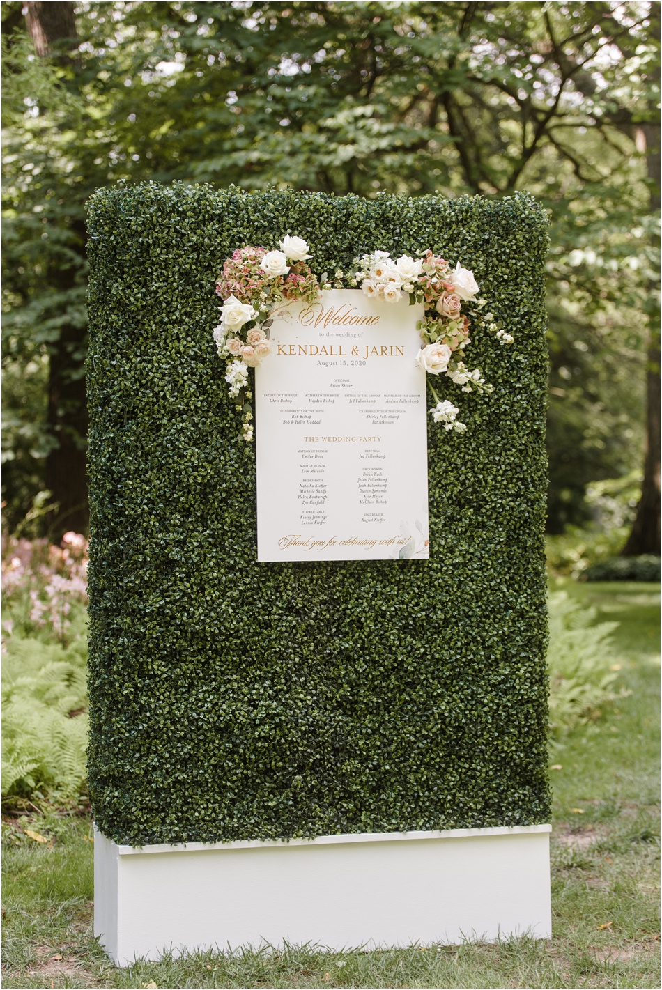 Newfields Indianapolis wedding photos