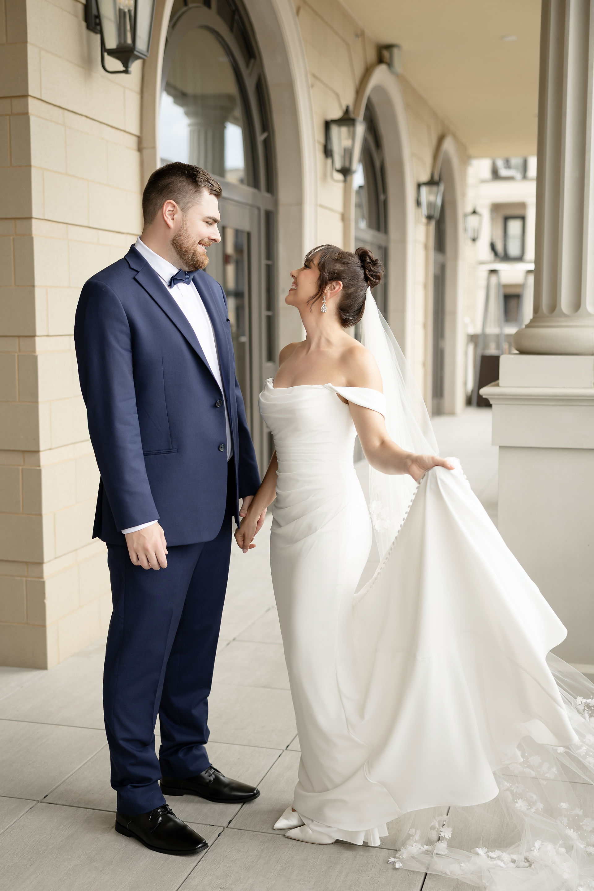 Wedding Photography at Hotel Carmichael in Carmel Indiana 