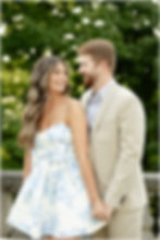 Indianapolis engagement session at Newfields