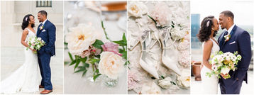 Indianapolis Central Library Wedding | LeAndra & Brandon
