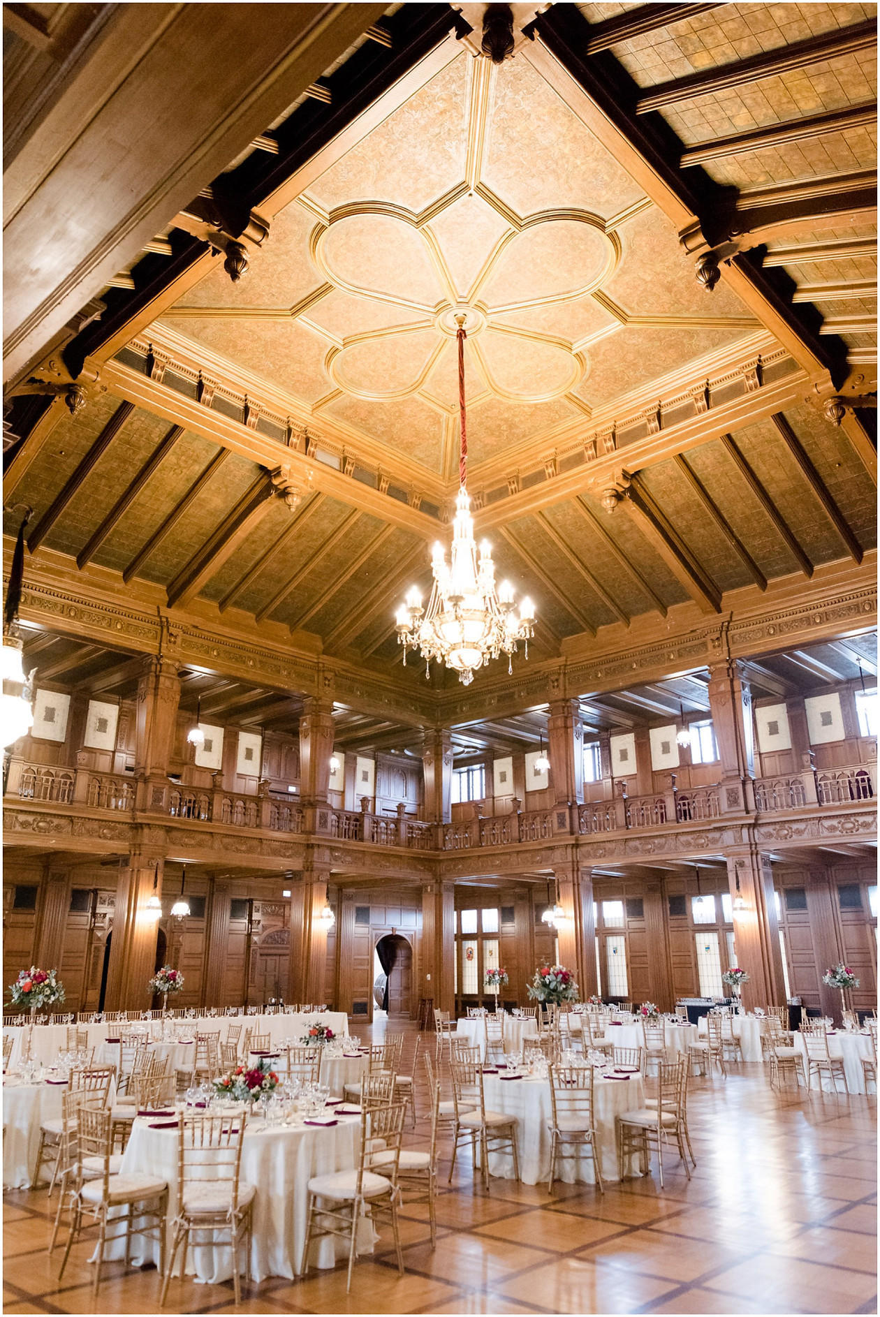 Scottish Rite Cathedral Wedding reception, Scottish Rite