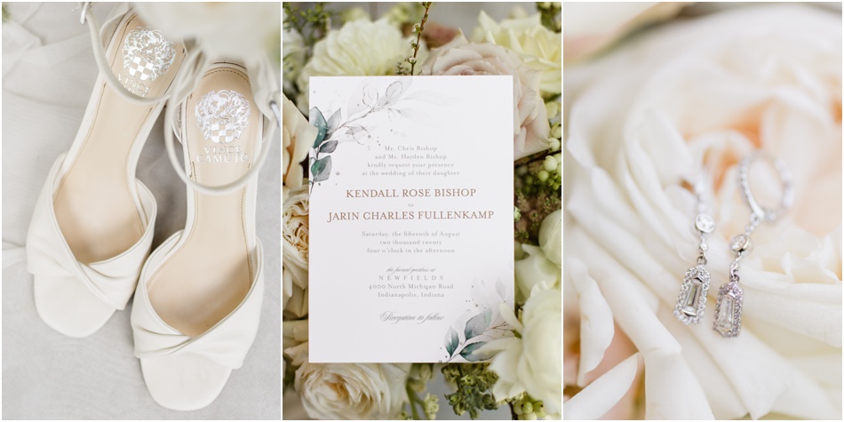 Indianapolis wedding photos of wedding details