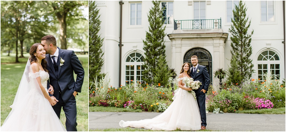 Newfields Indianapolis wedding photos