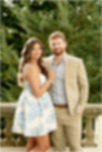 Indianapolis engagement session at Newfields