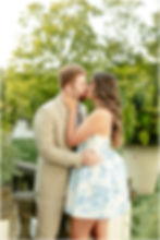 Indianapolis engagement session at Newfields