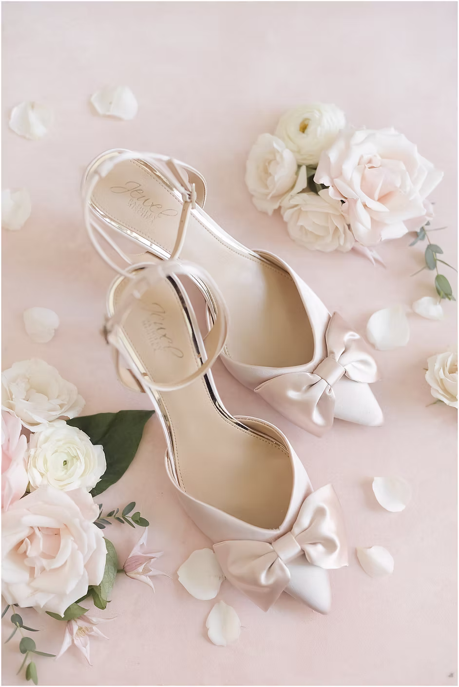 Detail photo of wedding shoes for Indianapolis wedding 