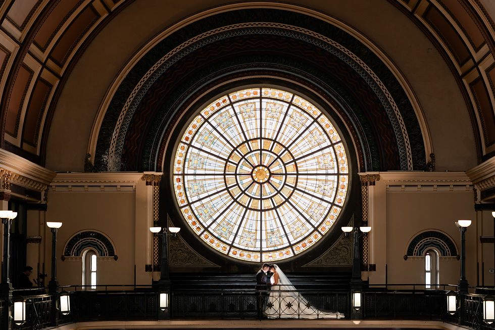 Union Station at Crowne Plaza wedding reception venue Indianapolis