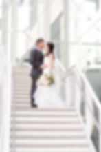 Public library wedding