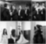 bar photos of wedding party at cocktail hour 