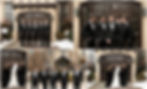 winter wedding party photo ideas 