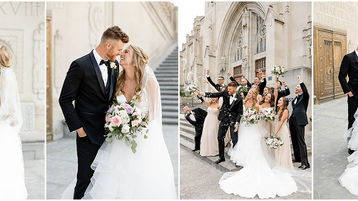 Scottish Rite Cathedral Wedding | Taylor & Joe 