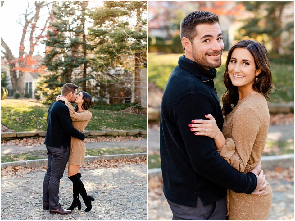 Indianapolis winter engagement photos