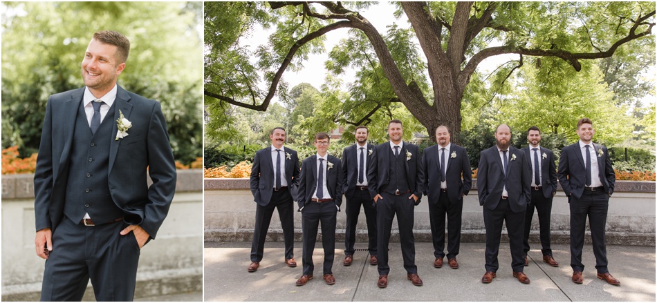 Newfields Indianapolis wedding photos