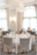 Wedding reception decor in Carmel Indiana at Hotel Carmichael