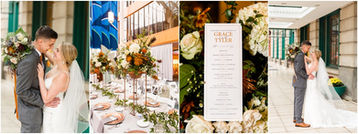 Indianapolis Public Library Wedding | Grace & Tyler