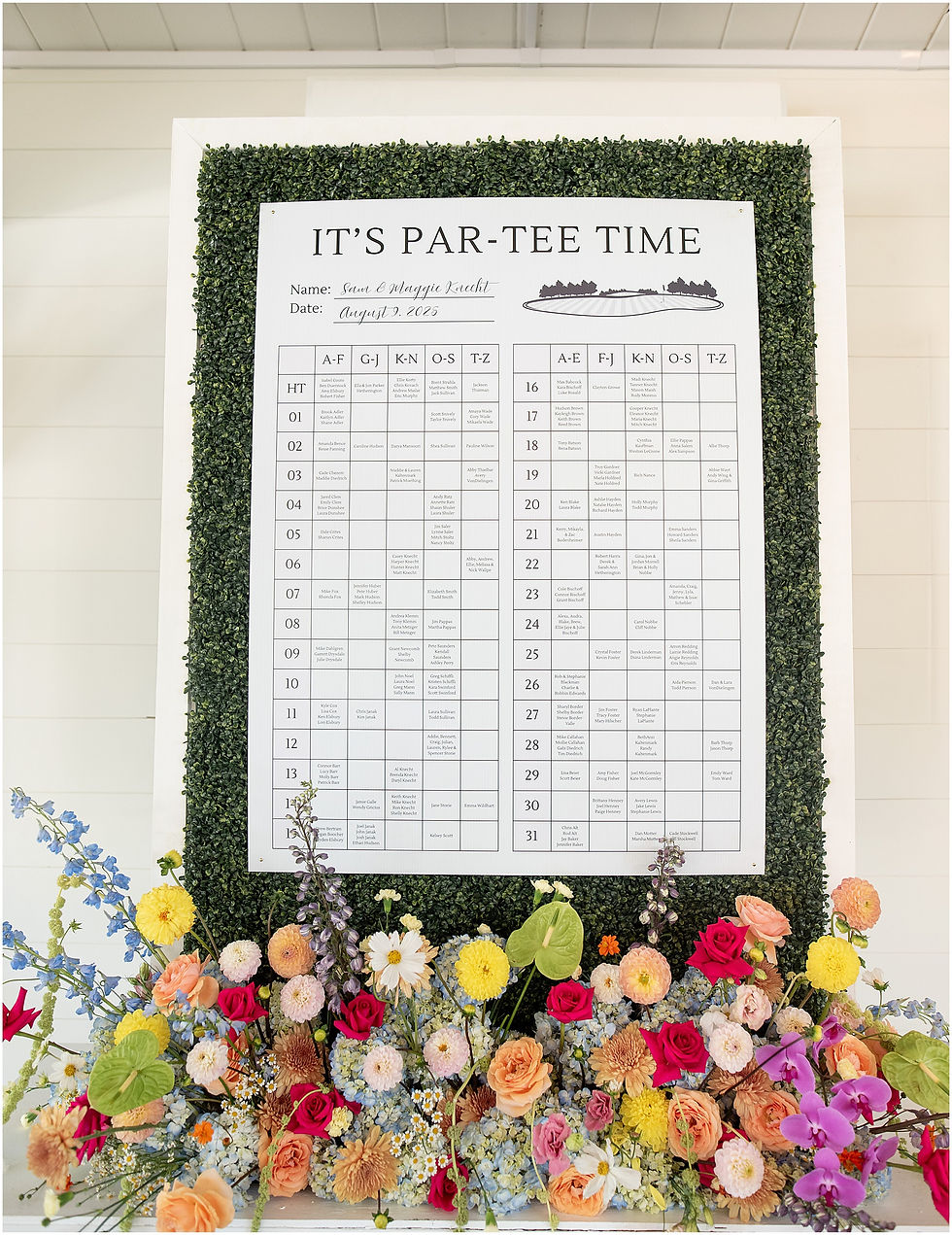 The Sixpence wedding reception in Whitestown Indiana