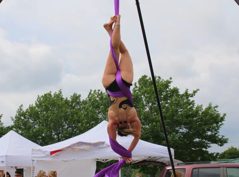 Tornado Spin Masterclass on Aerial Silks