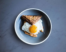 Sunny Side Up with Toast