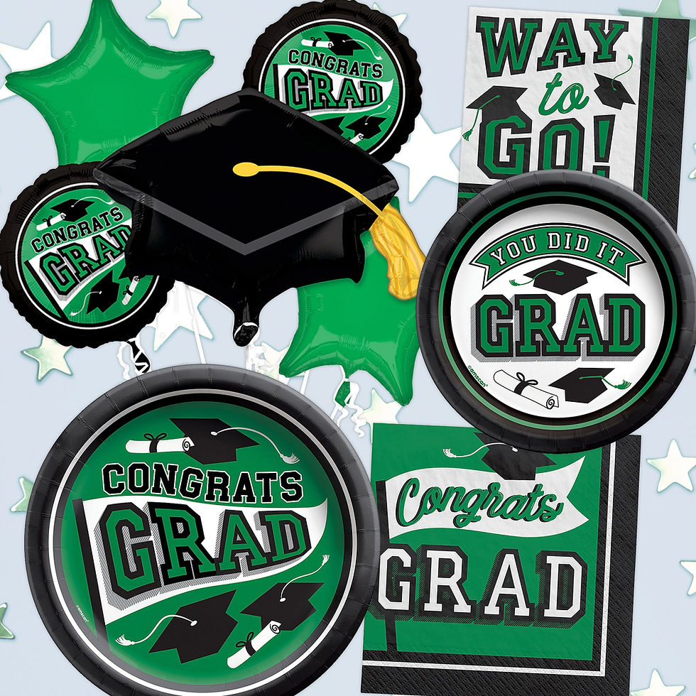Amscan-School-Colors-Green