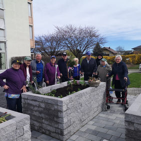 SHD Eugendorf 2024 Beet einpflanzen