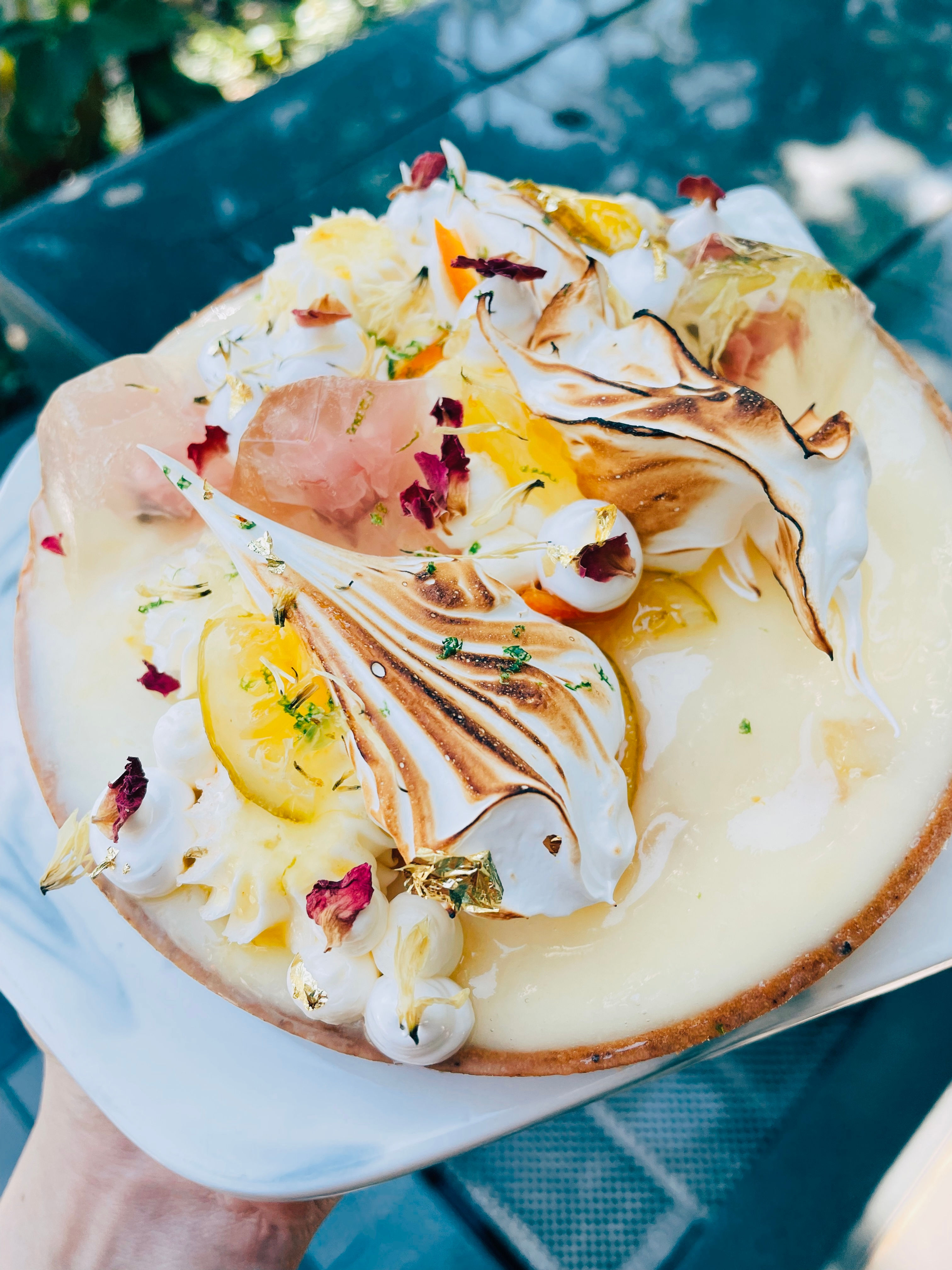 JAPANESE YUZU+ LEMON TART