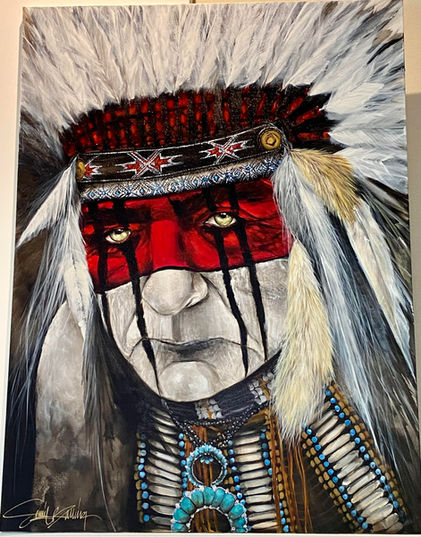 'Don' 4FTX3FT ACRYLIC ON CANVAS