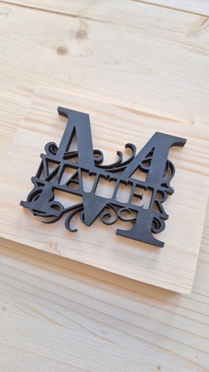 Türschild Familienname