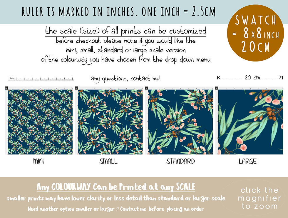 Thumbnail: Fat Quarter Bundle, Printed in Australia, Flora & Fauna Collection 3